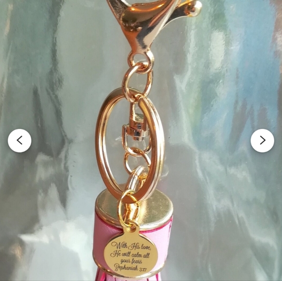 Christian Bible Verse Scripture Keyring - Picture 5 of 7